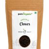 Pure Organio  - Laung Cloves  - Whole Natural Raw Dried Clove (100 Gm)