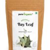 Pure Organio - Organic Bay Leaf - Whole Tej Patta Dried (100 Gm)